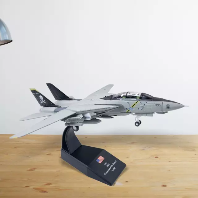 F14 Fighter Aus Druckguss Im Maßstab 1:100 Für Tischpartys Als Dekoration