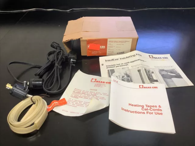 Glas-Col Heating Tapes & Cal-Cords & Manual In Box