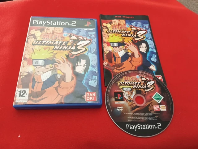 Jeu NARUTO: Ultimate Ninja - Édition Spéciale COMPLÈTE (PS2 / PlayStation 2) - PAL FR - Bon état