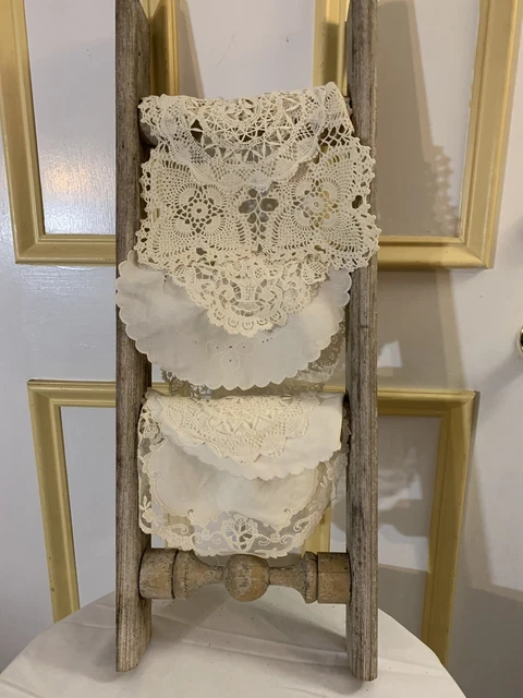 antique victorian porch gingerbread 4 post spindles off white