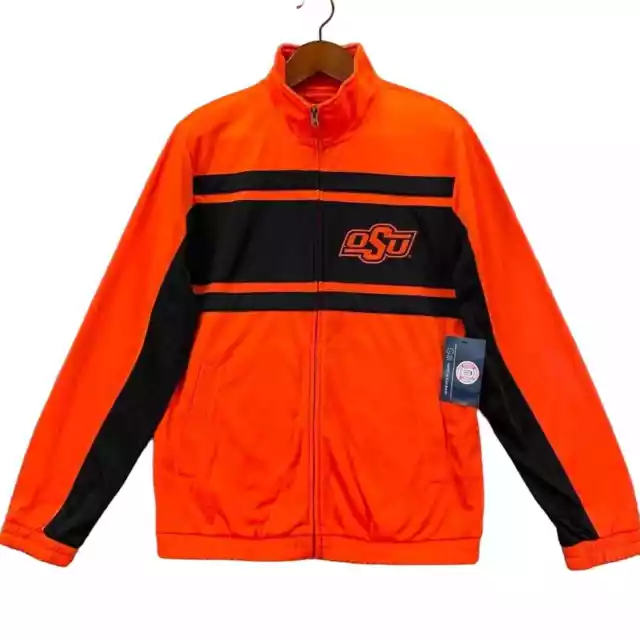 OSU Cowboys Mens Jacket Lightweight Full Zip G-III Oklahoma State NWT Sz Medium