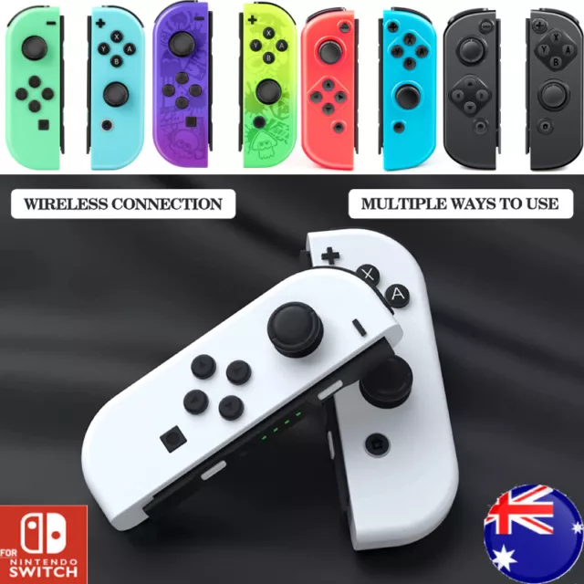 For Nintendo Switch Game Controller Pair Remote Wireless Joy&Gamepad Left Right