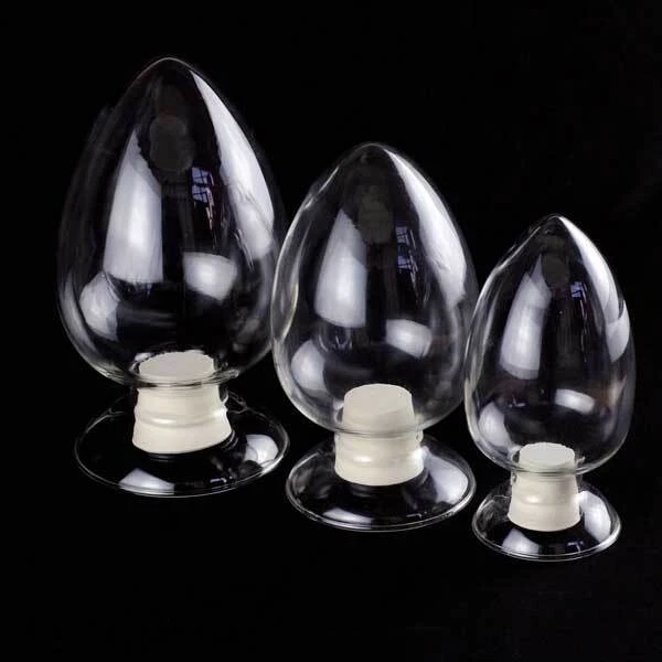 125ml 250ml 500ml Clear Specimen Bottles with Rubber Stopper Lab Supplies
