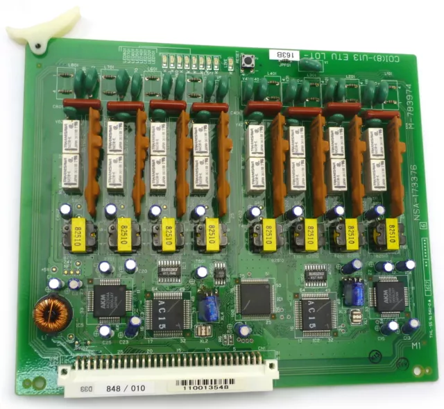 Nec 8 Pstn Line Card Coi (8) - U13 Etu Axis, Master + Ipk Phone Systems