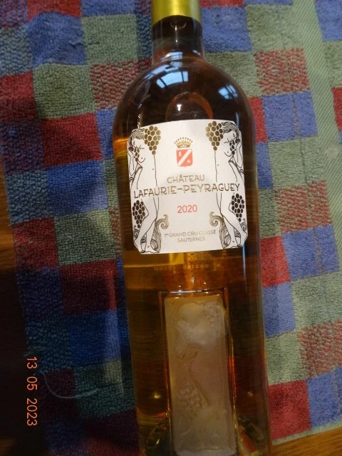 Chateau Lafaurie Peyraguet  2020   Collector   1 Er Grand Cru Sauternes