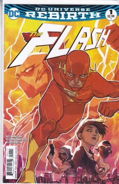Dc Comic The Flash Vol. 5 #1 August 2016 1St App Detective August Heart Fast P&P
