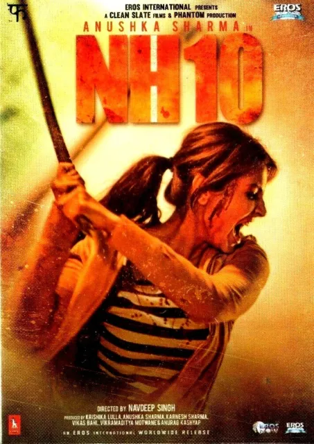 NH10 - Anushka Sharma, Neil Bhoopalam - Neuf Bollywood Dvd-English sous-Titres