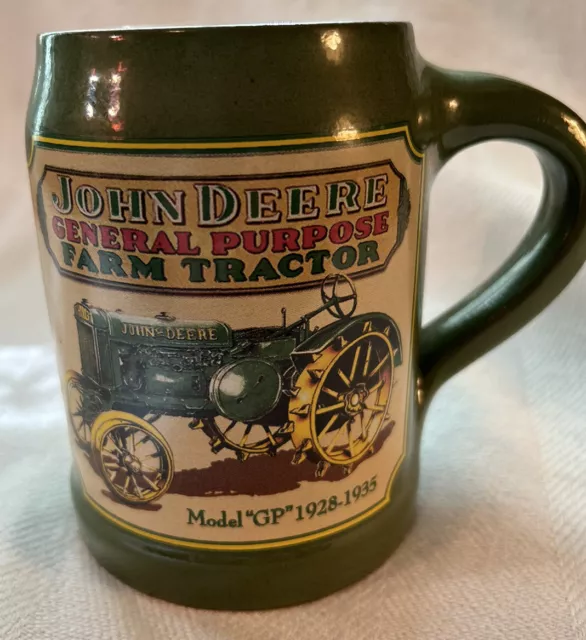 JOHN DEERE COFFEE MUG 5” tall (FREE SHIPPING) GREAT CONDITION