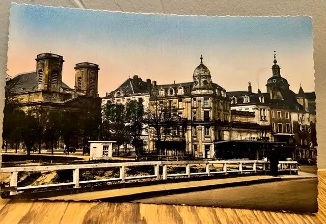 CPA 57 THIONVILLE Vue vers la Cathédrale - DIEDENHOFEN - 1950 2