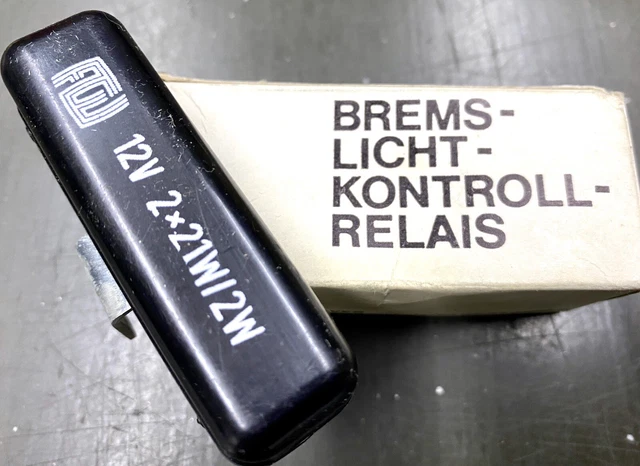 BREMSLICHT KONTROLL RELAIS RSG201.6 12V 2x21W/2W IFA DDR FER Ruhla ...