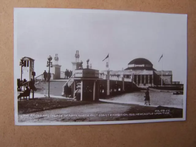 North East Coast   Exhibition  1929 postcard  please scroll down