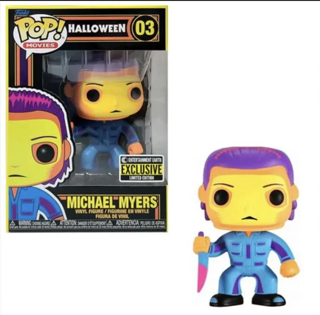 Halloween Michael Myers Black Light Funko Pop! Vinyl Figure #03 With Protector
