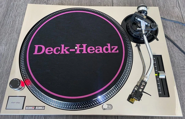 Technics SL-1210 / 1200 MK2 Chrome Mirrored Faceplate / Cover