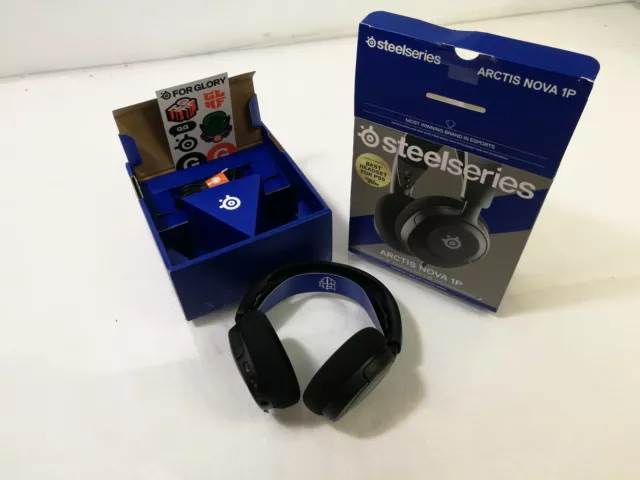 SteelSeries Arctis Nova 1P Black Over the Ear Gaming Headset PC XBox PS5