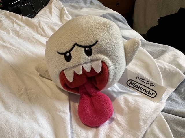 SUPER MARIO BROS. Plush Toy - Boo £4.00 - PicClick UK
