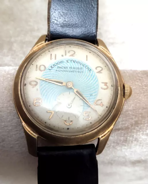 Vintage Rare Montre Militaire LEGION ETRANGERE Mécanique 2