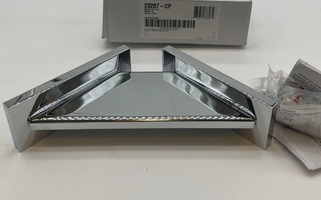Kohler K-23287-CP Square Foot Ledge Polished Chrome