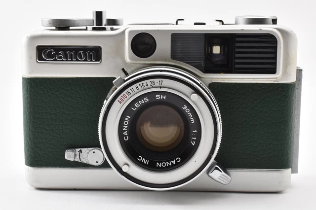 ▶️ EXC CANON Demi EE17 Dark Green 30mm F1.7 35mm Half Film