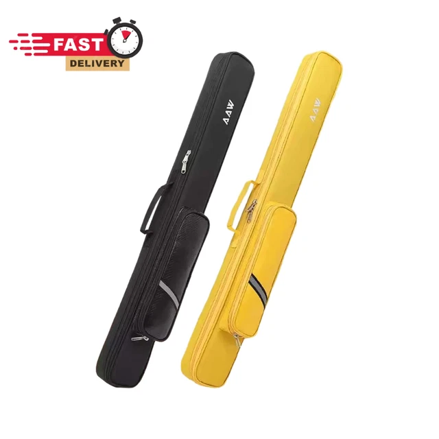 Custodia Per Stecche Da Biliardo - Borsa Portatile In Tessuto Oxford, Con Tasca Per Accessori