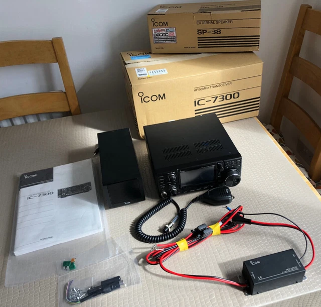 Ham Radio Base Station Icom SP-38 External Speaker For IC-7300/IC