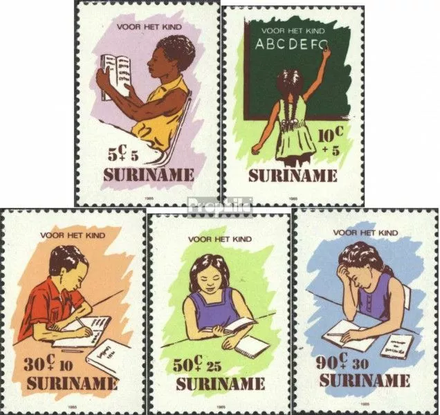 Surinam 1157-1161 (kompl.Ausg.) postfrisch 1985 Jugend