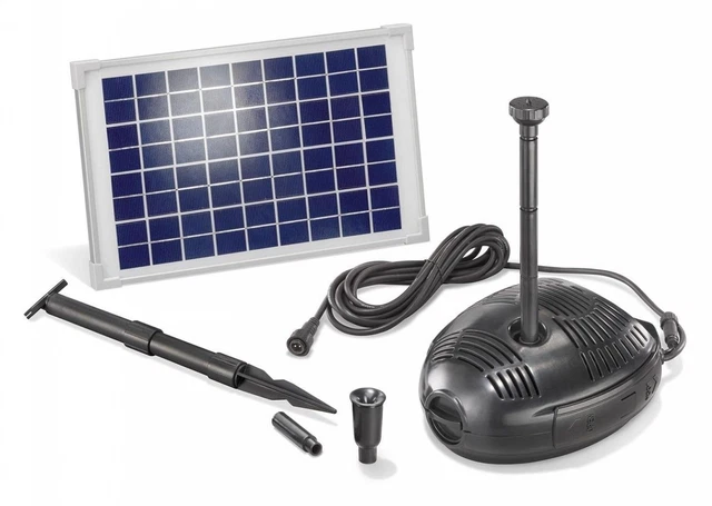 Produktbild von Solar Teichpumpe 5 Watt Solarmodul Solar Brunnen Waßerpumpe Bürstenlose