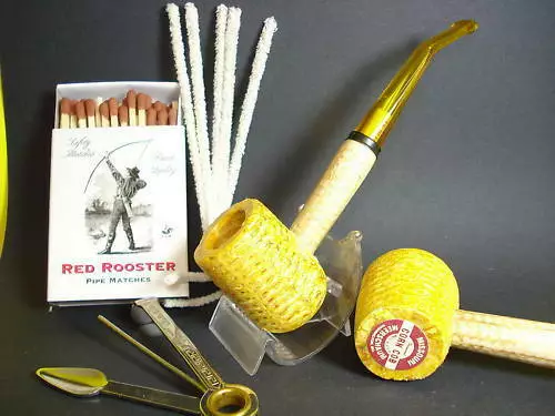 MAISKOLBENPFEIFE  " MISSOURI  CORN COB"  Probierset - NEU - 401281