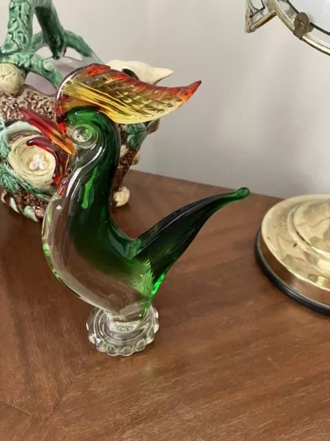 Murano  glass cockerel