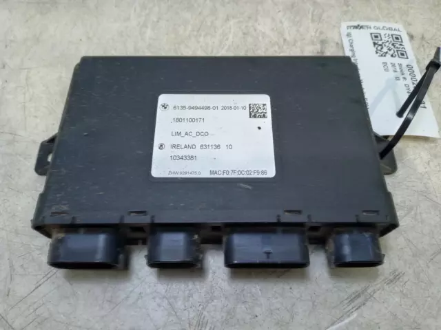 Bmw I3 Ladeschnittstelle Steuermodul Ecu 9494498 I01 2013-2022