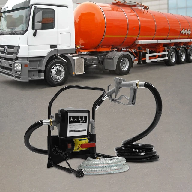 Paket] Dieselpumpe Set 56 Liter Zählwerk autom Zapfpistole