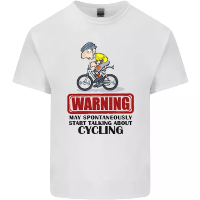 May Start Talking About Cycling Cyclist Kids T-Shirt Childrens