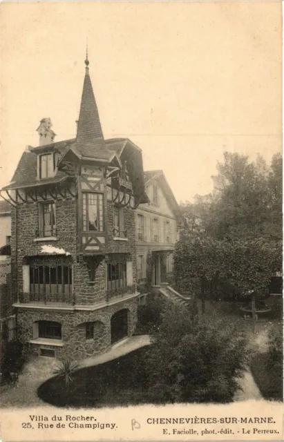 CPA Villa du Rocher - CHENNEVIERES-sur-MARNE - Rue de CHAMPIGNY (659312)