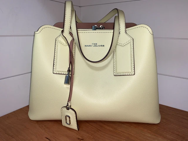 NEW Authentic Runway MARC JACOBS The Editor Shoulder Bag, Creamy Yellow, Leather NEW Authentic Runway MARC JACOBS The Editor Shoulder Bag, Creamy Yellow, Leather