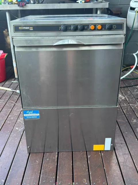 Hobart Ecomax 500 Commercial Dishwasher Cafe Bar Catering Equipment