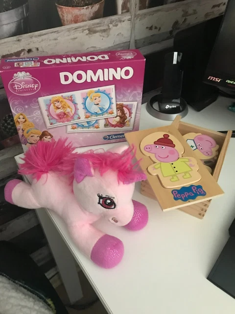 NUOVO DI ZECCA - PACCHETTO DI GIOCATTOLI PER RAGAZZE ECC - PEPPA PIG/DISNEY PRINCIPI ECC - scatola 1