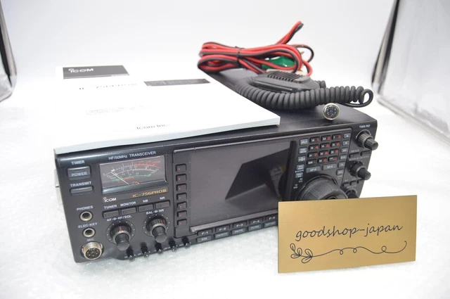 ICOM IC-756PROIII 756PRO3 Transceiver Ham Radio HF/50MHz 100W Excellent ...
