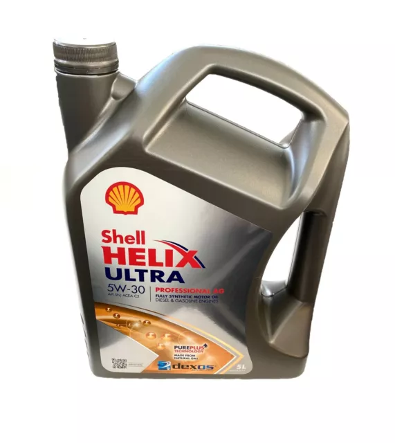 Shell Helix Ultra Professional AG 5W-30 5W30 Full Synthetic Engine Oil 5 Litres 2