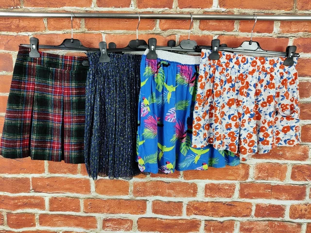 GIRLS BUNDLE AGE 11-12 YEARS ZARA NEXT etc SKIRT SHORTS SUMMER TARTAN KIDS 152CM