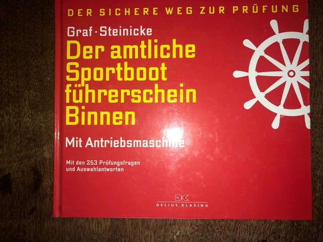 DER AMTLICHE SPORTBOOTFÜHRERSCHEIN Führerschein Buch Schiff Boot