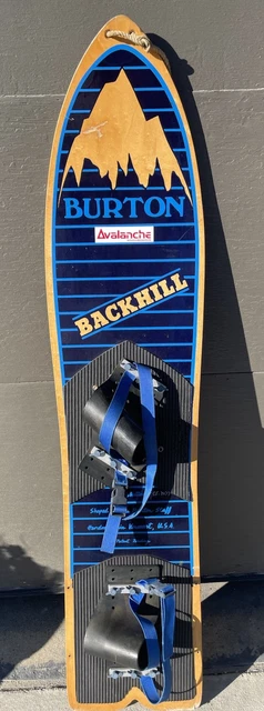 VINTAGE BURTON "BACKHILL" Snowboard-1984 $1,299.99 - PicClick VINTAGE BURTON "BACKHILL" Snowboard-1984 $1,299.99 - PicClick