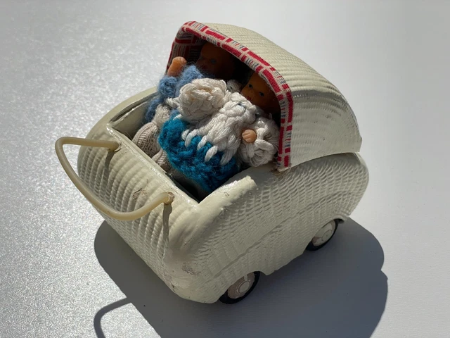 ALTER PUPPENWAGEN KINDERWAGEN um 1950 EUR 39,00 - PicClick DE