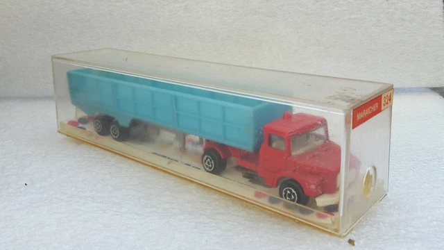 Majorette France Années 80/90 – Camion Transport D'autos Réf 119, Neuf Blister