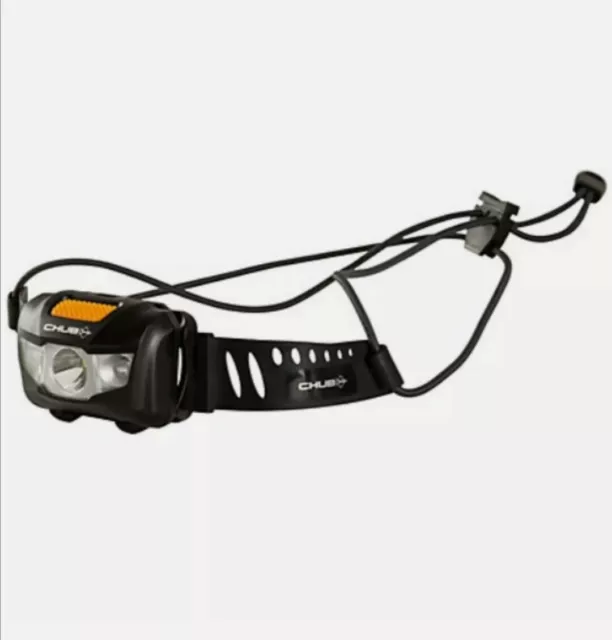 Chub Sat-A-Lite Headtorch 170│Very Powerful CREE XPG LED'S│1436493│Black/Orange