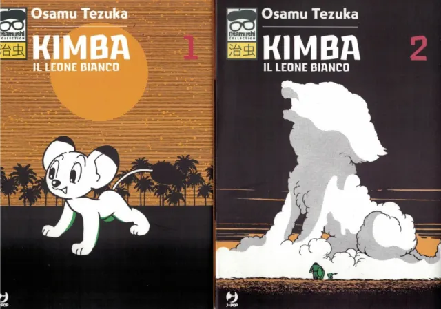 Kimba Il Leone Bianco volume 1/2 completa Osama Tezuka J-Pop Nuovo
