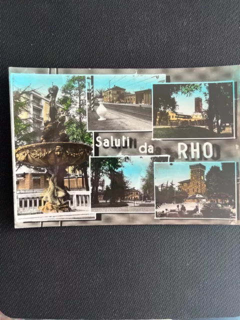 Cartolina Rho Saluti Da.. Vedutine Viaggiata 1970