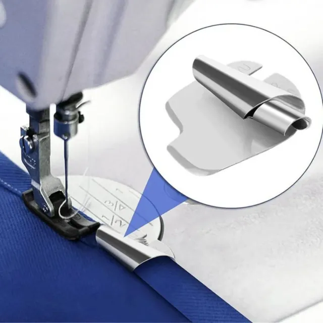 Rolled Hemmer Foot | Metal Presser Sewing Foot for 3-10mm Hems | Curved  Sewing Machine Accessories, 8pcs Universal Sewing Foot Attachments for  Home