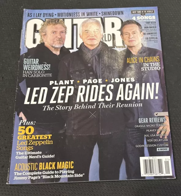 GUITAR WORLD MAGAZINE January 2013 £11.07 PicClick UK