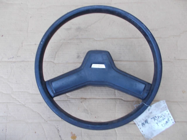 1970s 1980s CHEVY MYSTERY 2-SPOKE 15" STEERING WHEEL TRUCK IMPALA NOVA ?