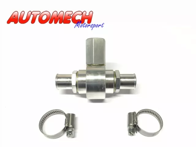 Quality Alloy Water/OIl Temp Gauge Fitting Kit 19mm to 5/8" UNF (090/19/58LA)