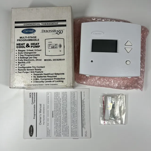 CTC 71157P Digital 5/2, 7 Day Programmable Thermostat 1H/1C 1 Heat 1 Cool